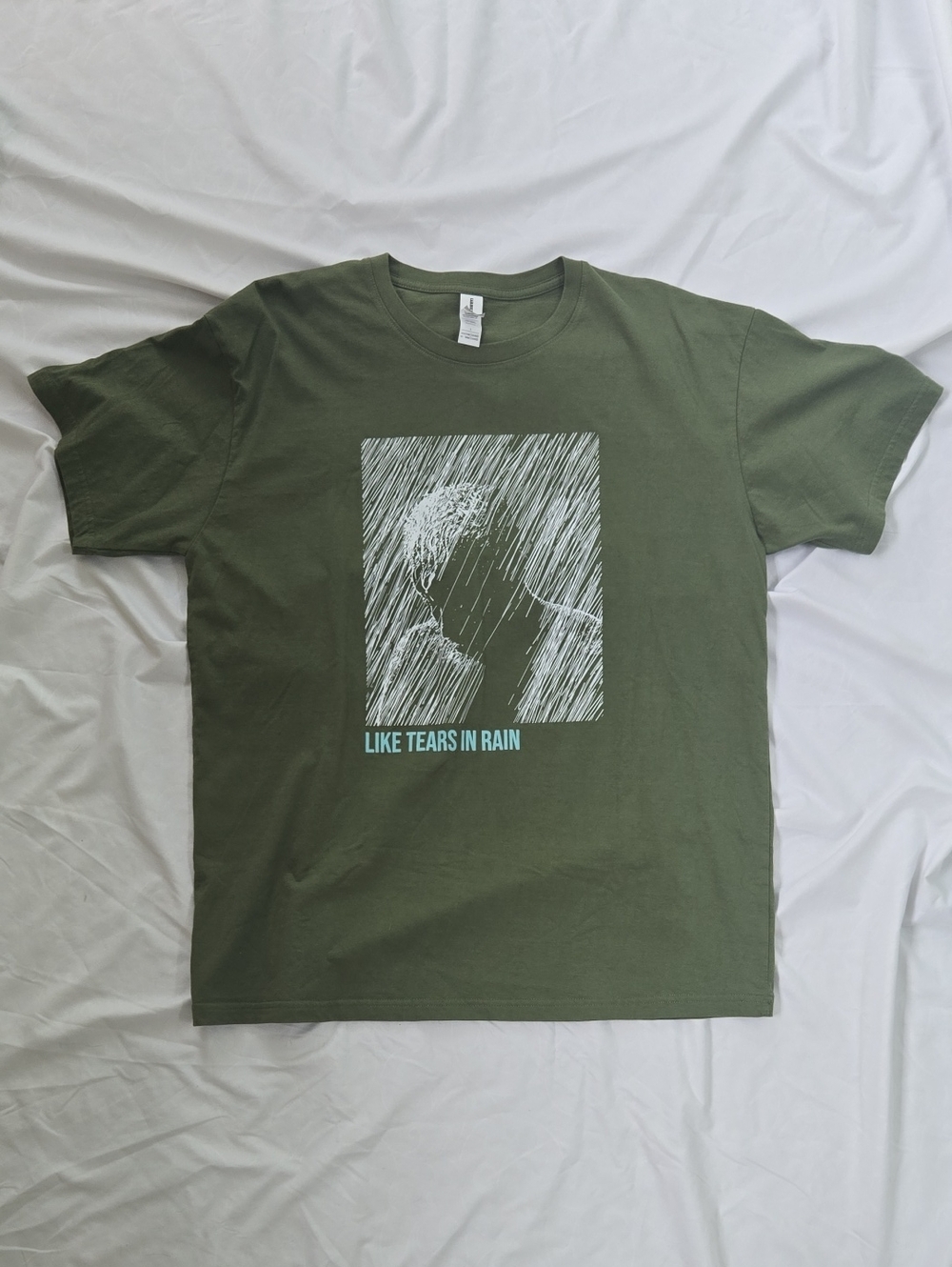 Men's/Unisex Green Tshirt Graphic Reference To Original Blade Runner Movie